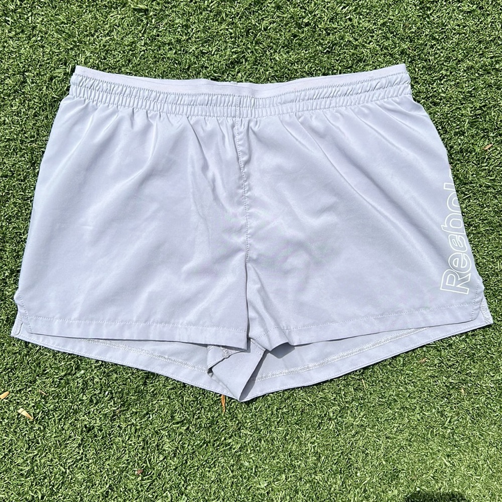 Reebok Gray Athletic Shorts Size Large